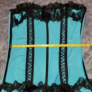 Torrid Baby Blue Corset